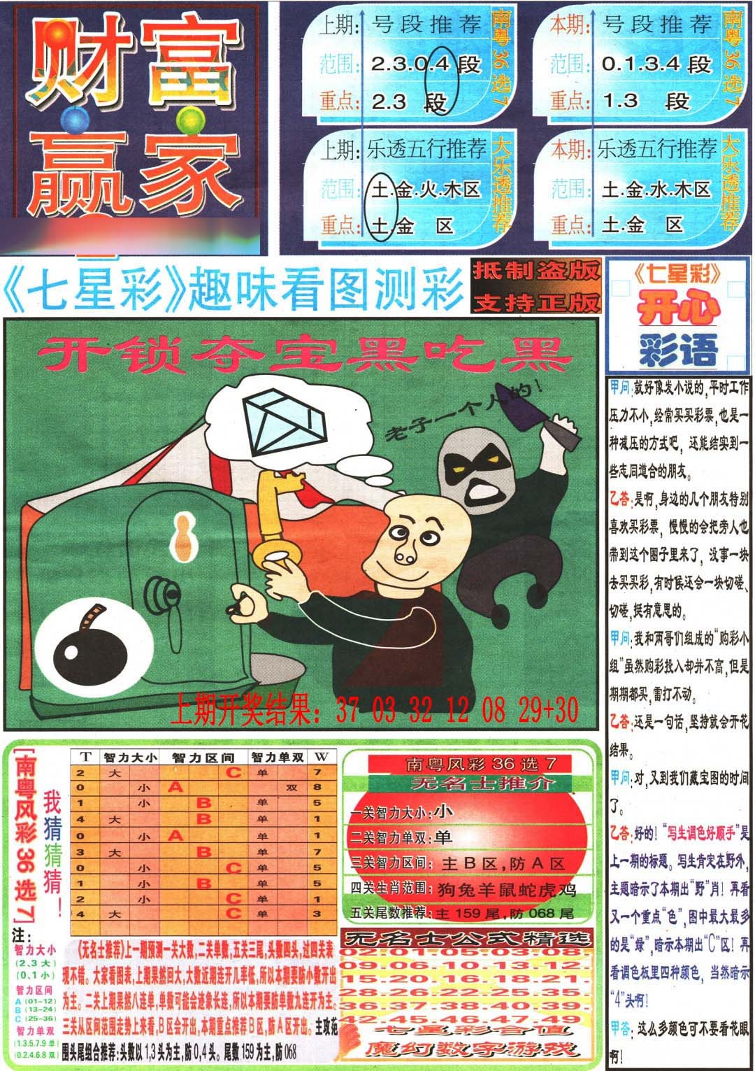 176期财富赢家（七星彩）[图]