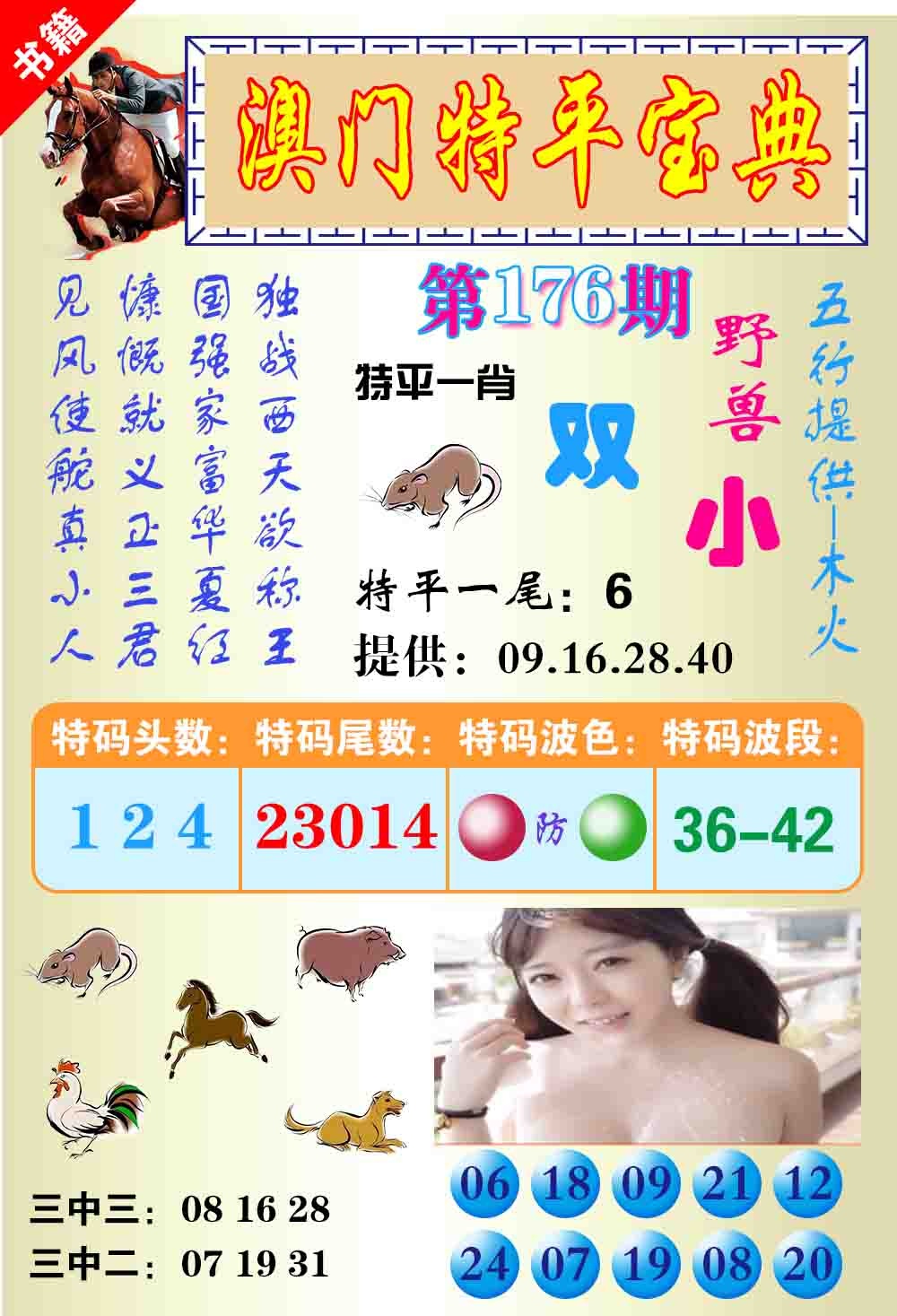 176期澳门特平宝典[图]