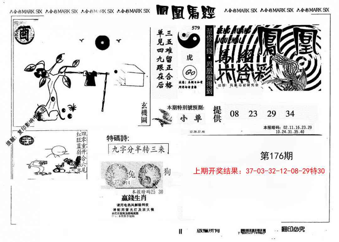 176期另版凤凰马经[图]