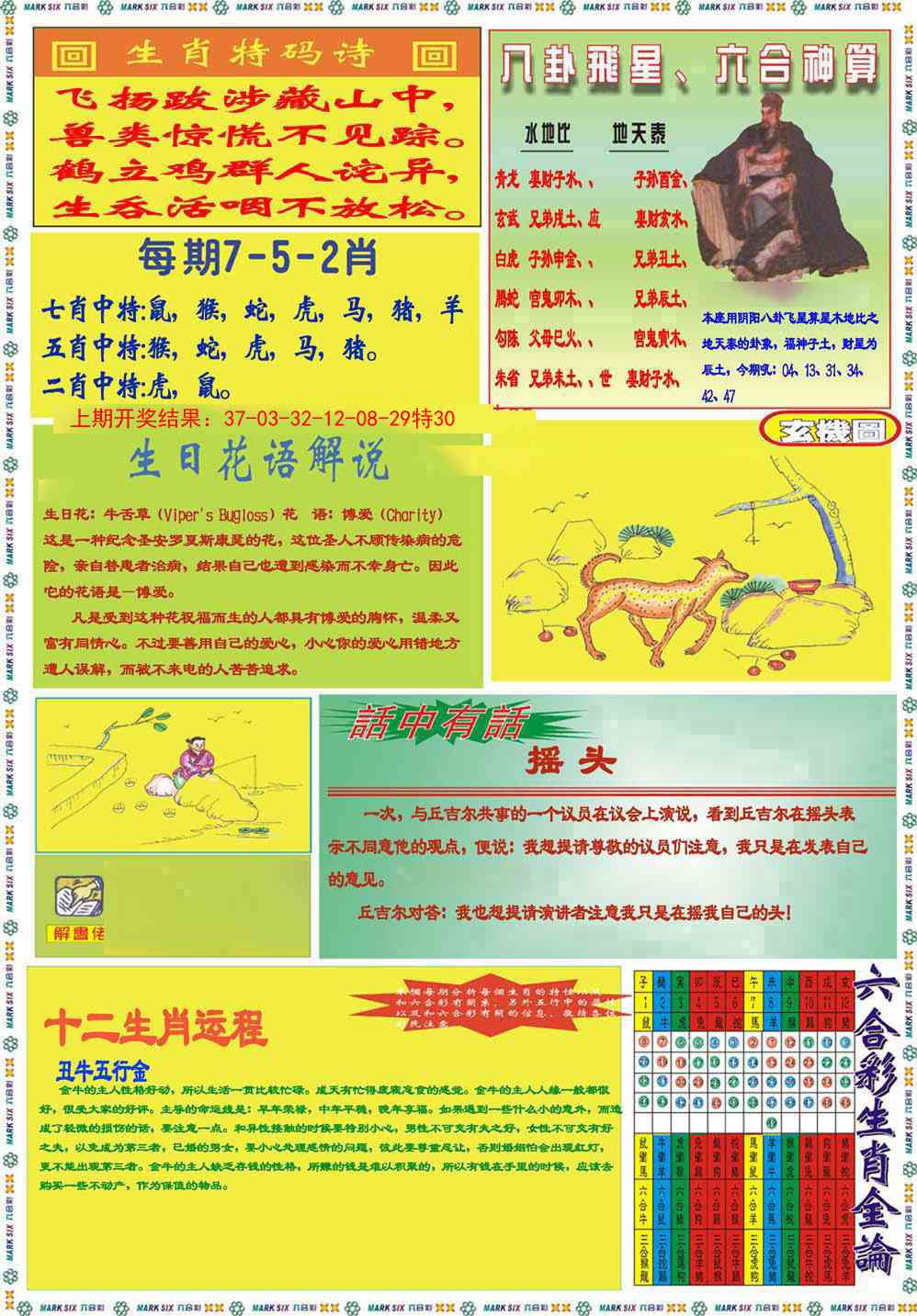 176期九龍马经B(推荐)[图]