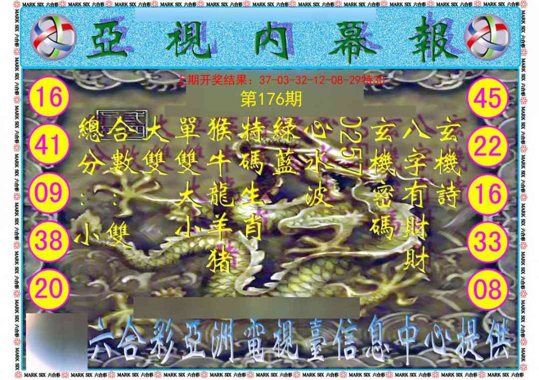 176期亚视内幕报[图]