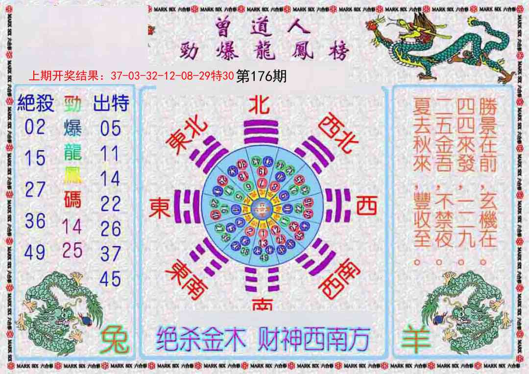 176期曾道人劲爆龙凤榜[图]