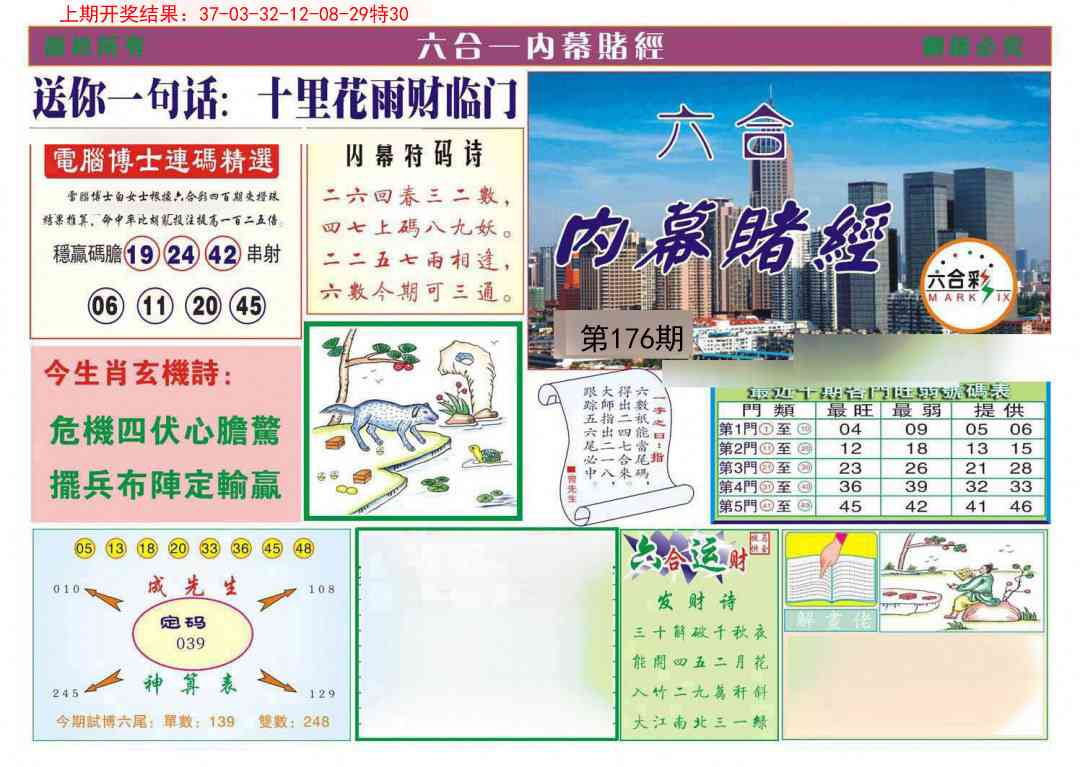 176期内幕赌经[图]