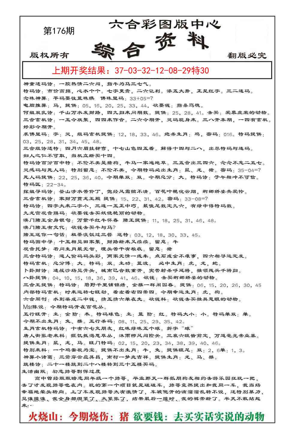 176期内部综合资料[图]