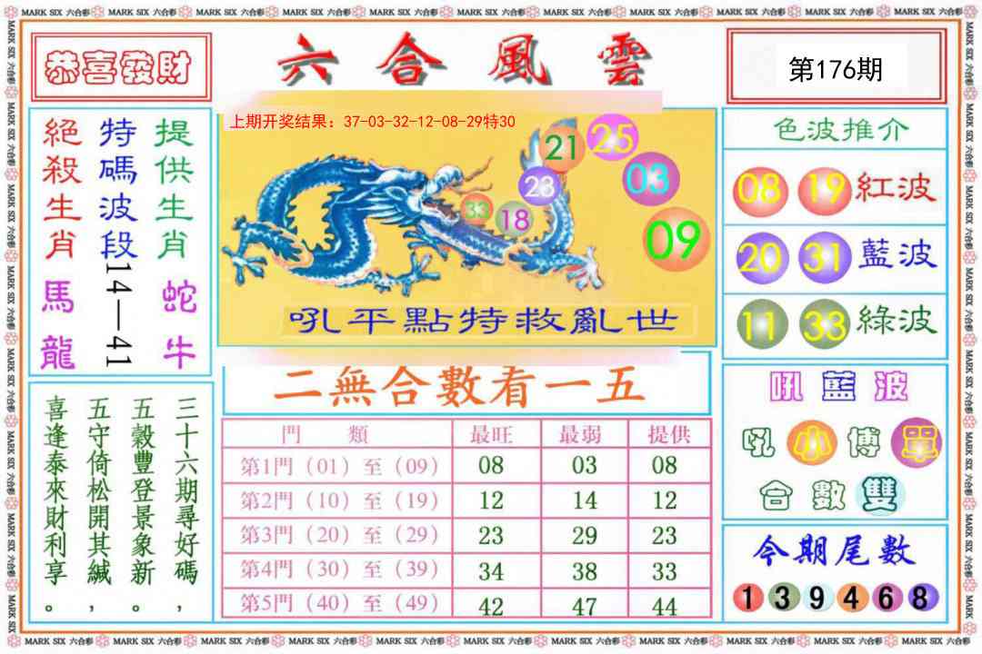 176期六合风云《另版》[图]