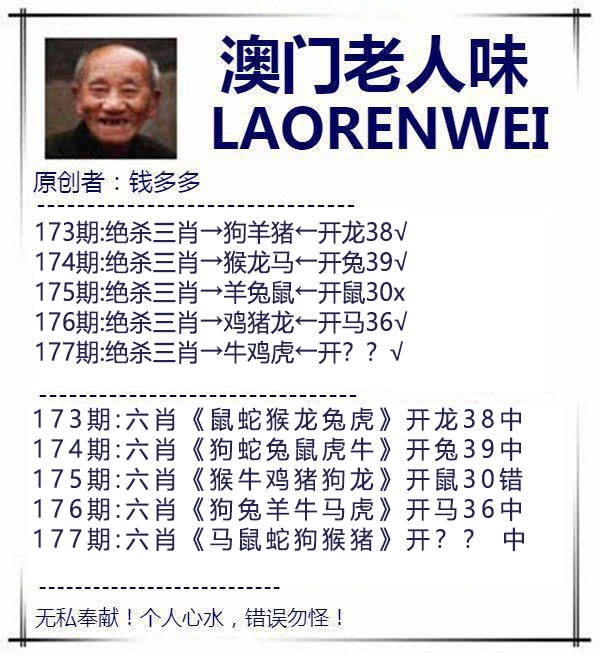 177期澳门老人味[图]