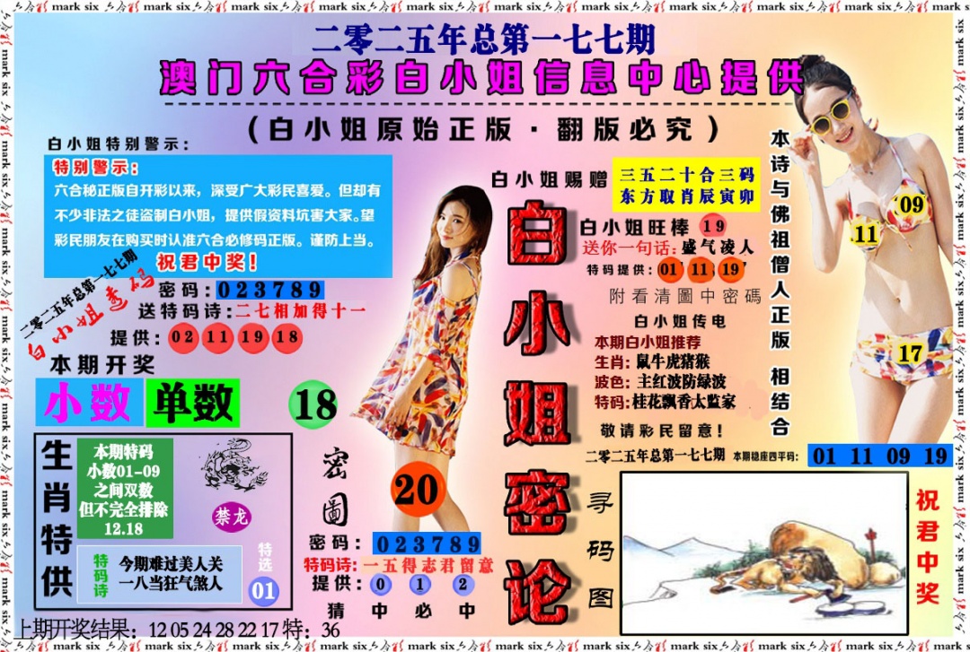 177期白小姐密论[图]