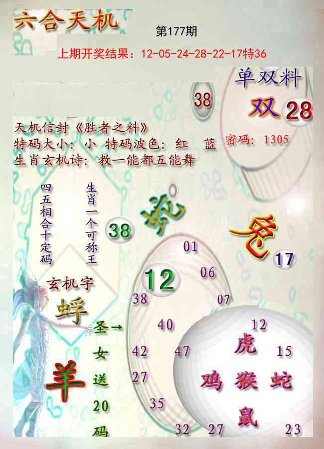 177期天机报[图]