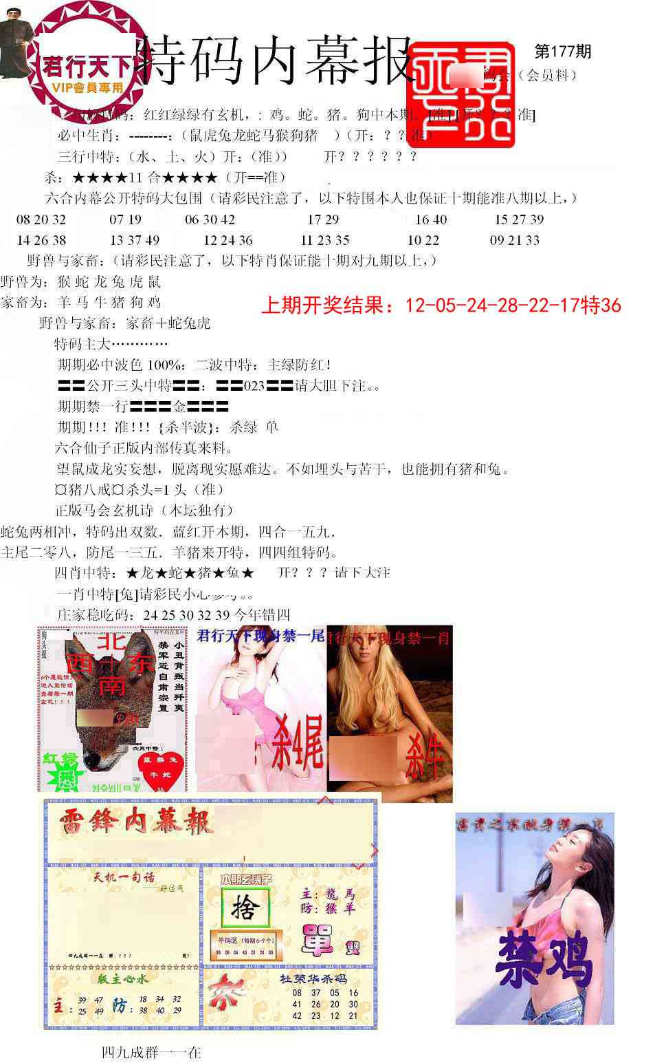 177期特码内幕报[图]