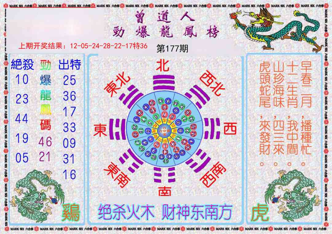 177期曾道人劲爆龙凤榜[图]
