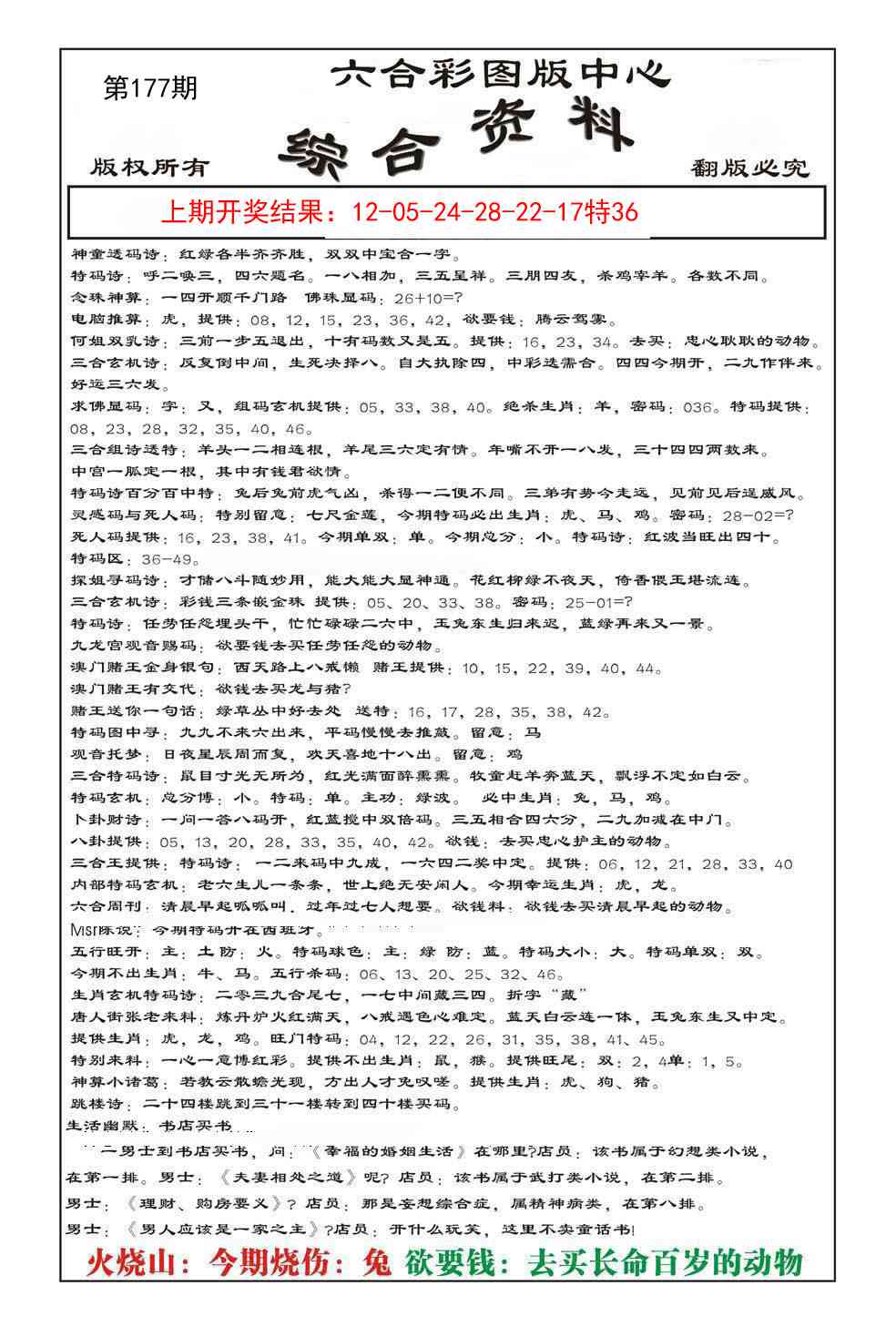 177期内部综合资料[图]