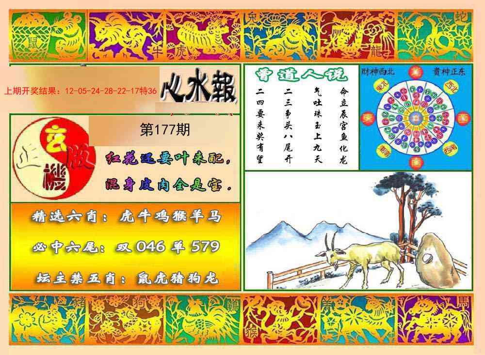 177期九龙心水报[图]