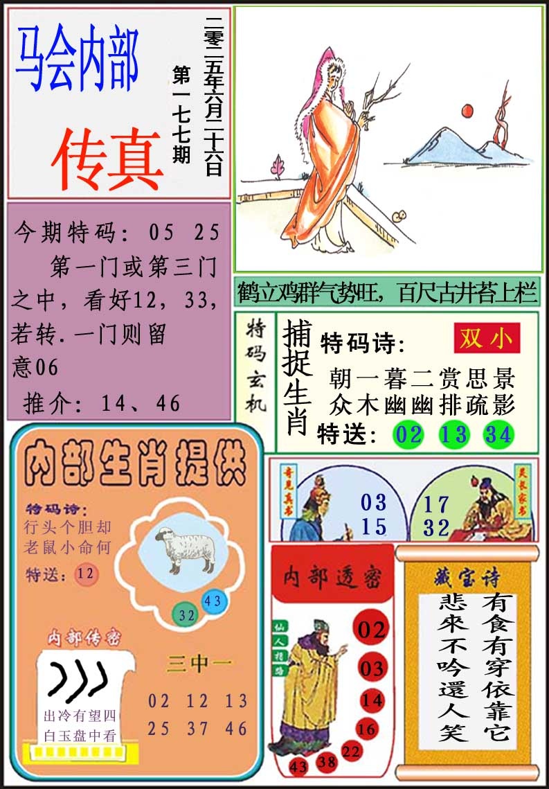 177期马会内部传真[图]