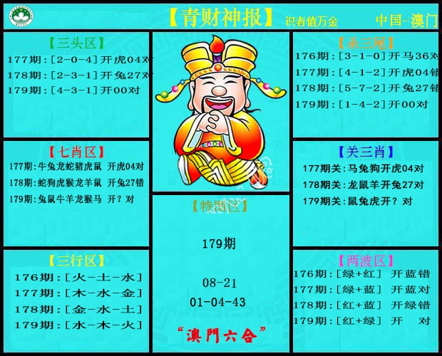 179期青财神[图]