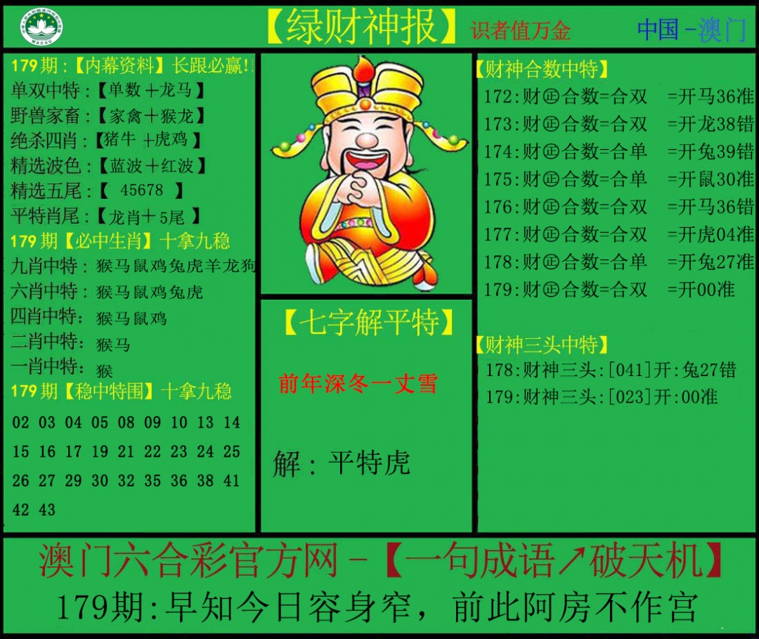 179期绿财神[图]