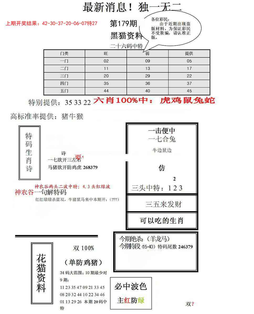 179期独一无二(正)[图]