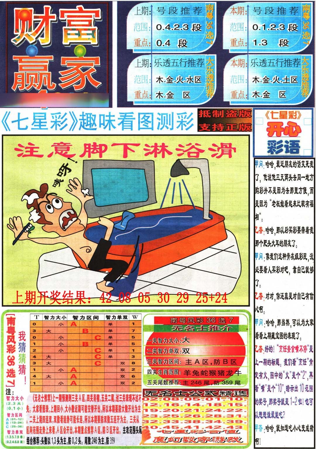 180期财富赢家（七星彩）[图]