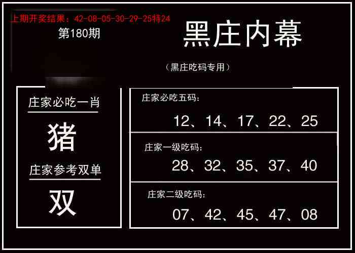 180期黑庄内幕[图]