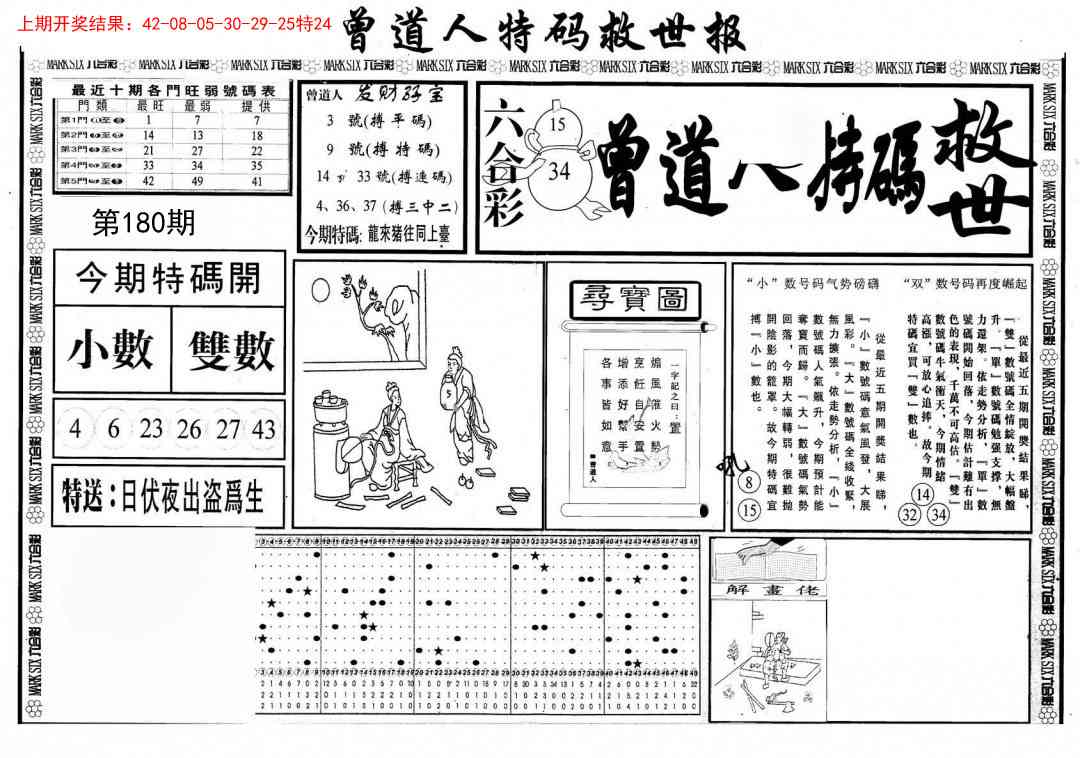 180期曾道人特码救世A[图]