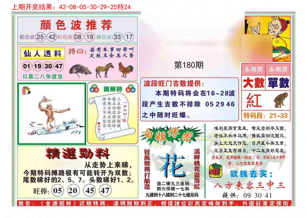 180期金运招财[图]