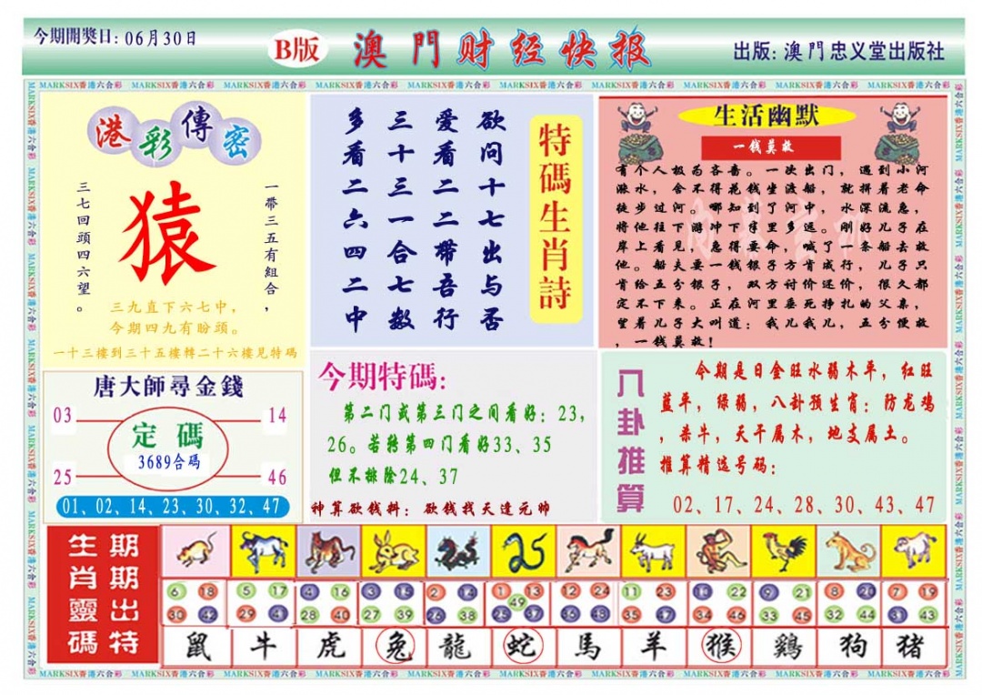 181期财经快报B[图]