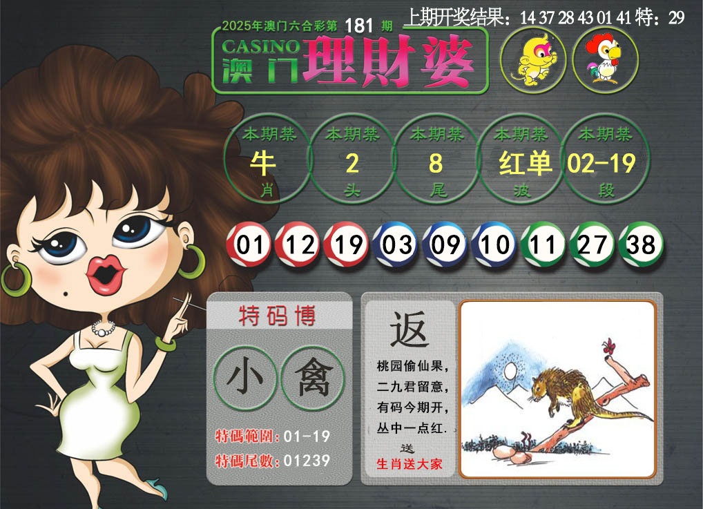 181期澳门理财婆[图]