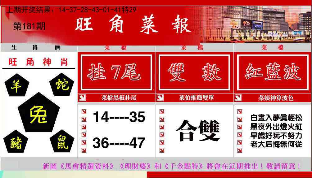 181期旺角菜报[图]