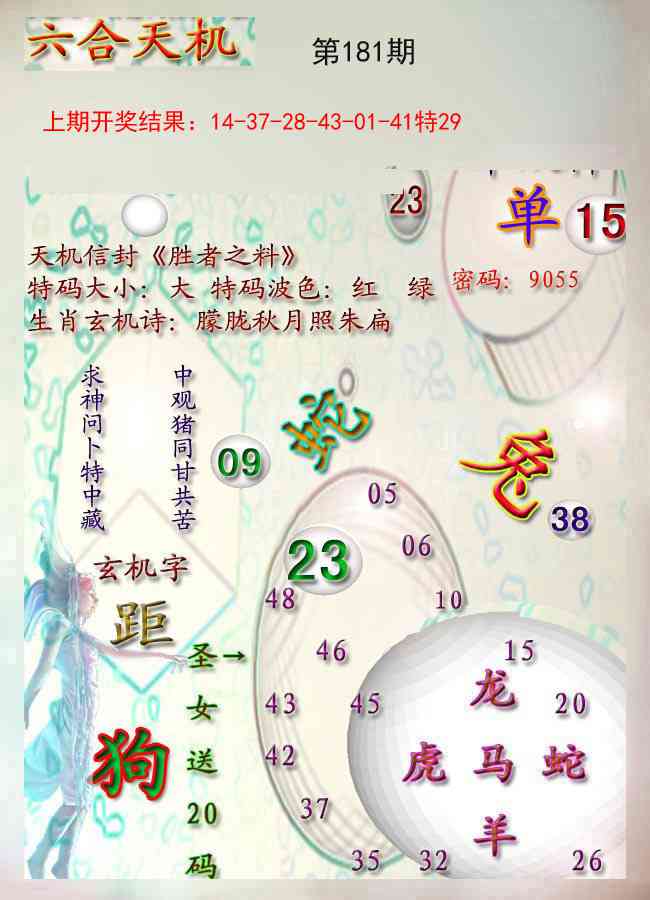 181期天机报[图]