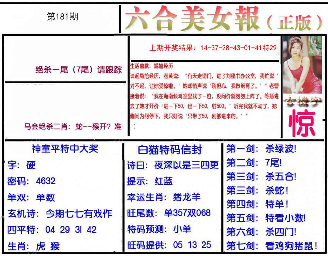 181期美女报[图]