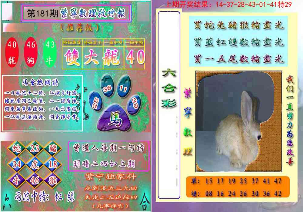 181期数理救世报[图]