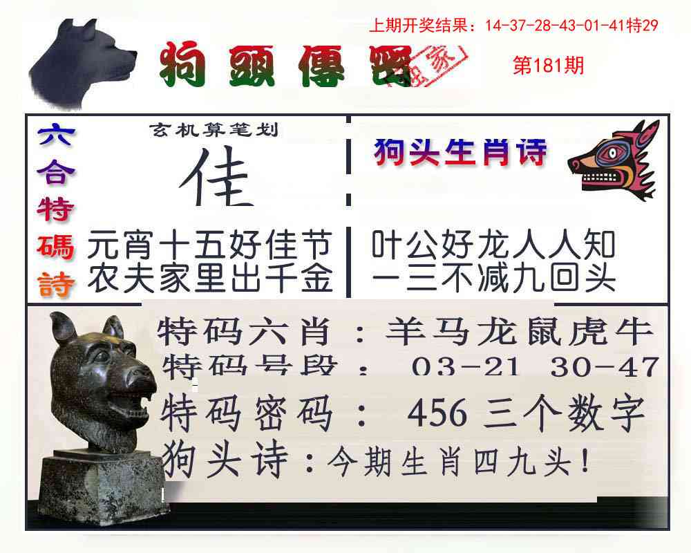 181期狗头传密[图]