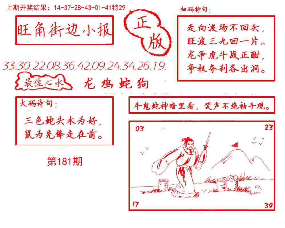 181期旺角街边小报[图]