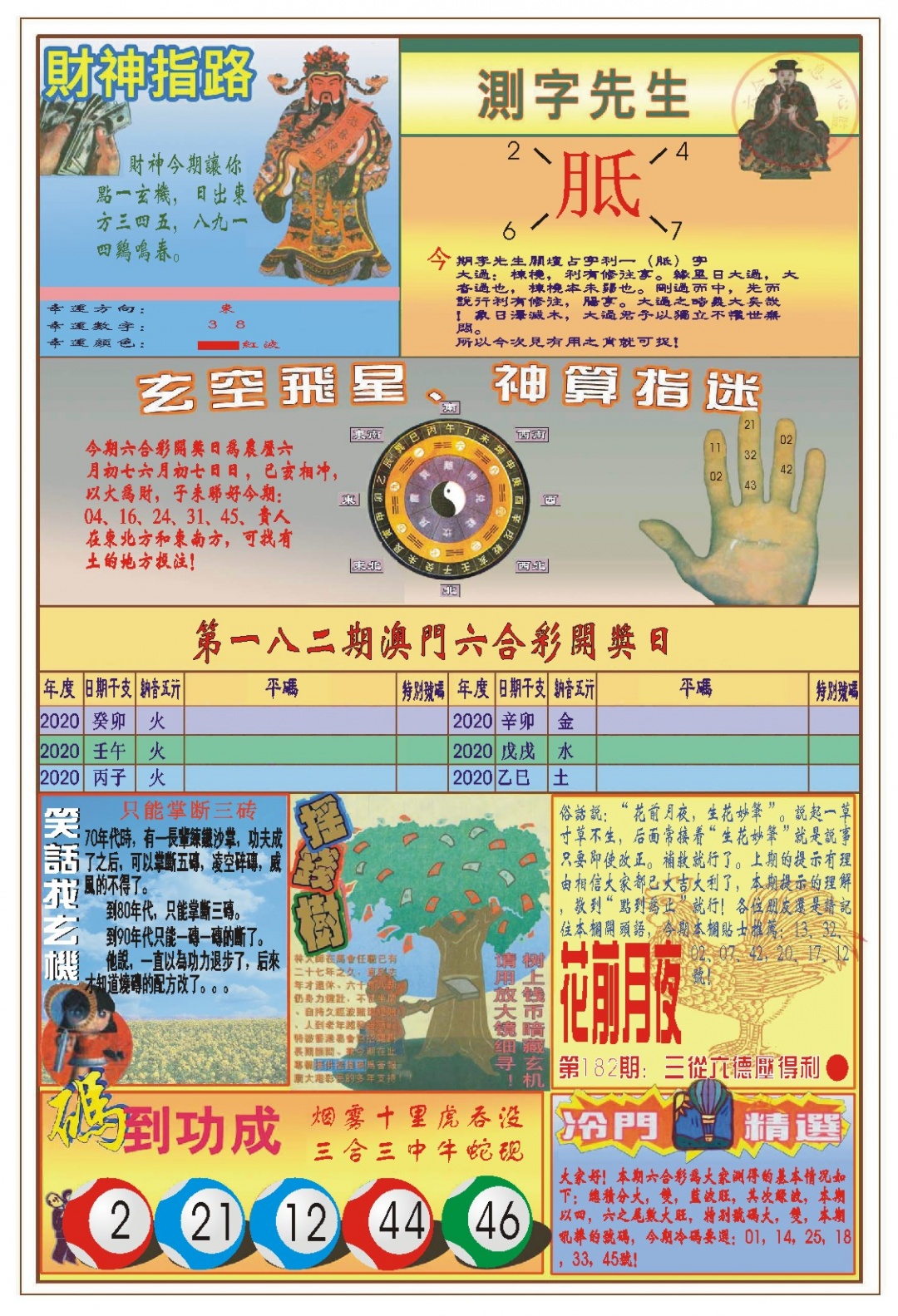 182期(新版)四柱预测B[图]