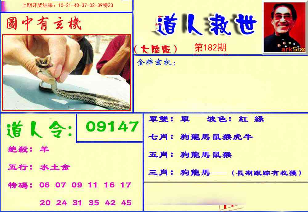 182期道人救生报[图]