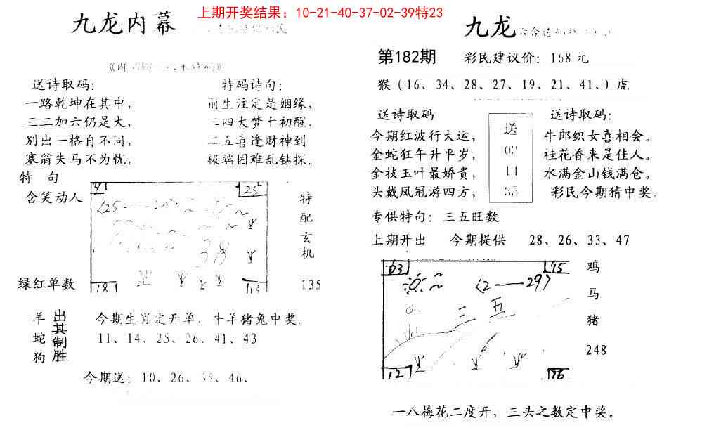 182期九龙内幕[图]
