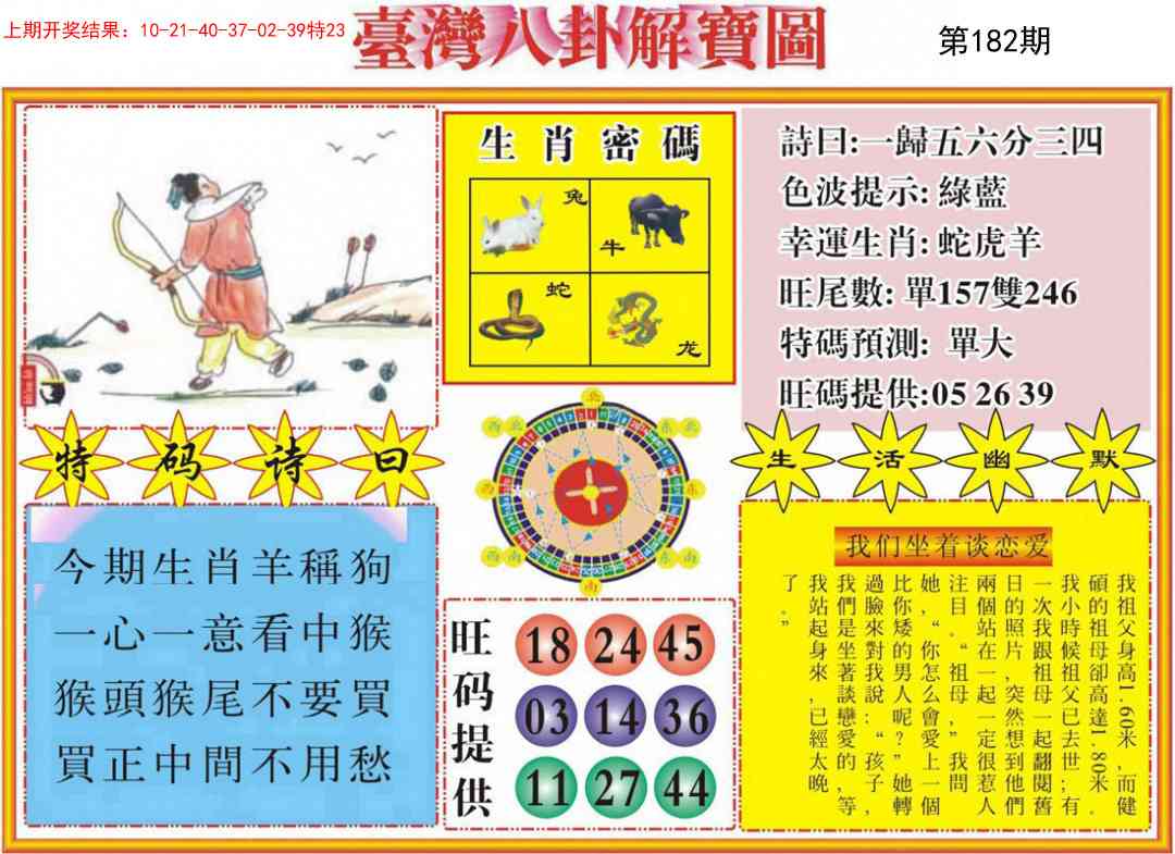 182期台湾八卦解宝图[图]