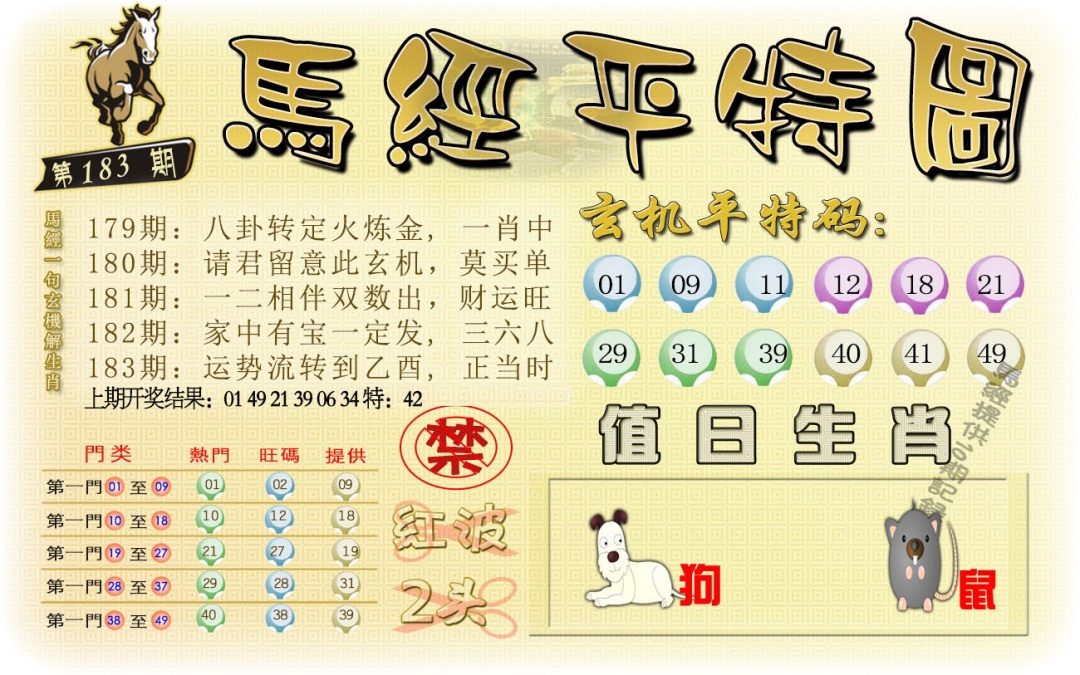 183期马经平特图[图]
