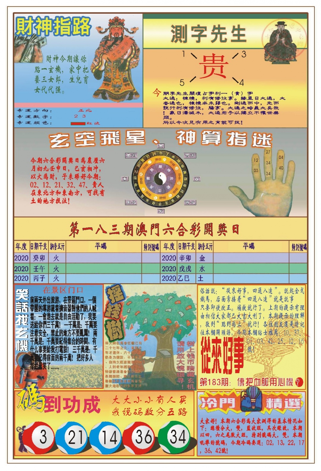 183期(新版)四柱预测B[图]