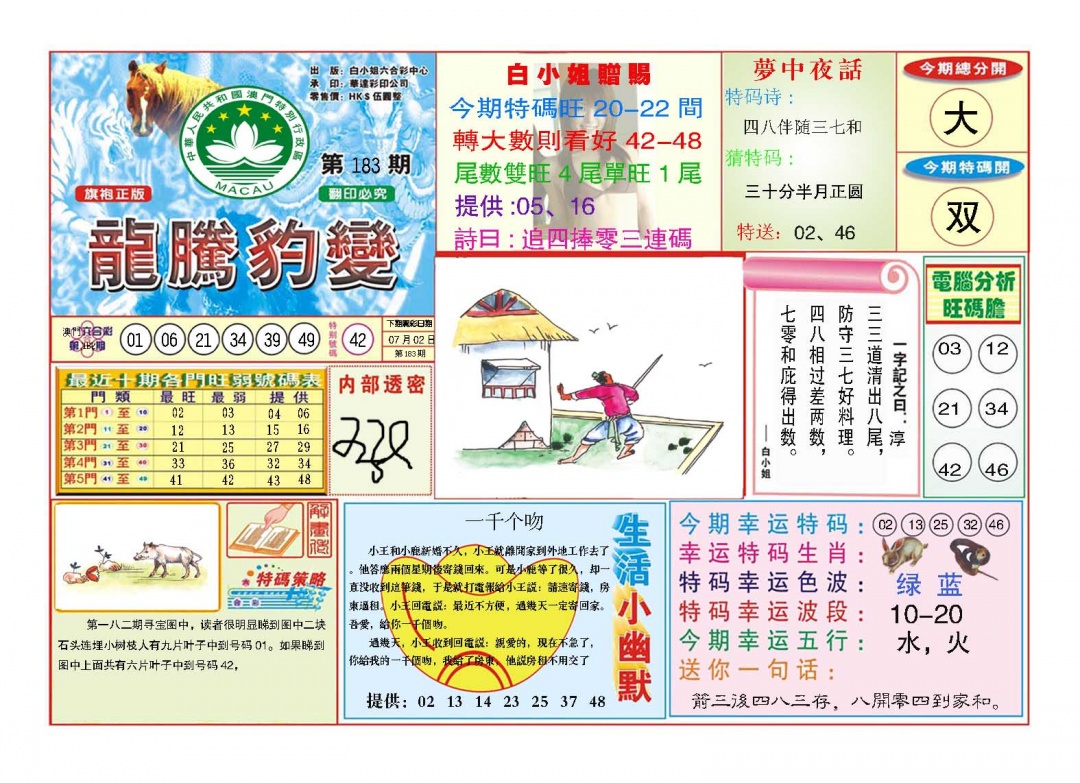 183期龙腾豹变[图]