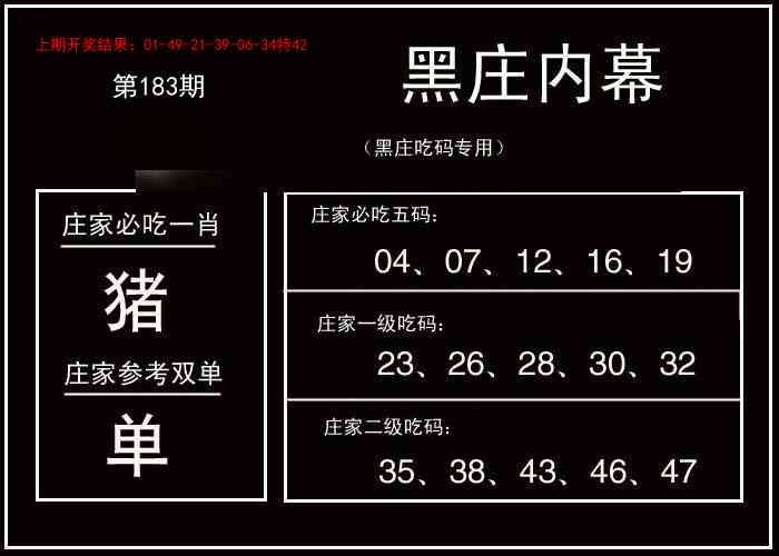 183期黑庄内幕[图]