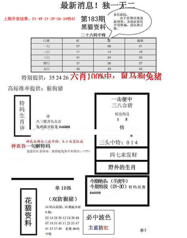 183期独一无二(正)[图]