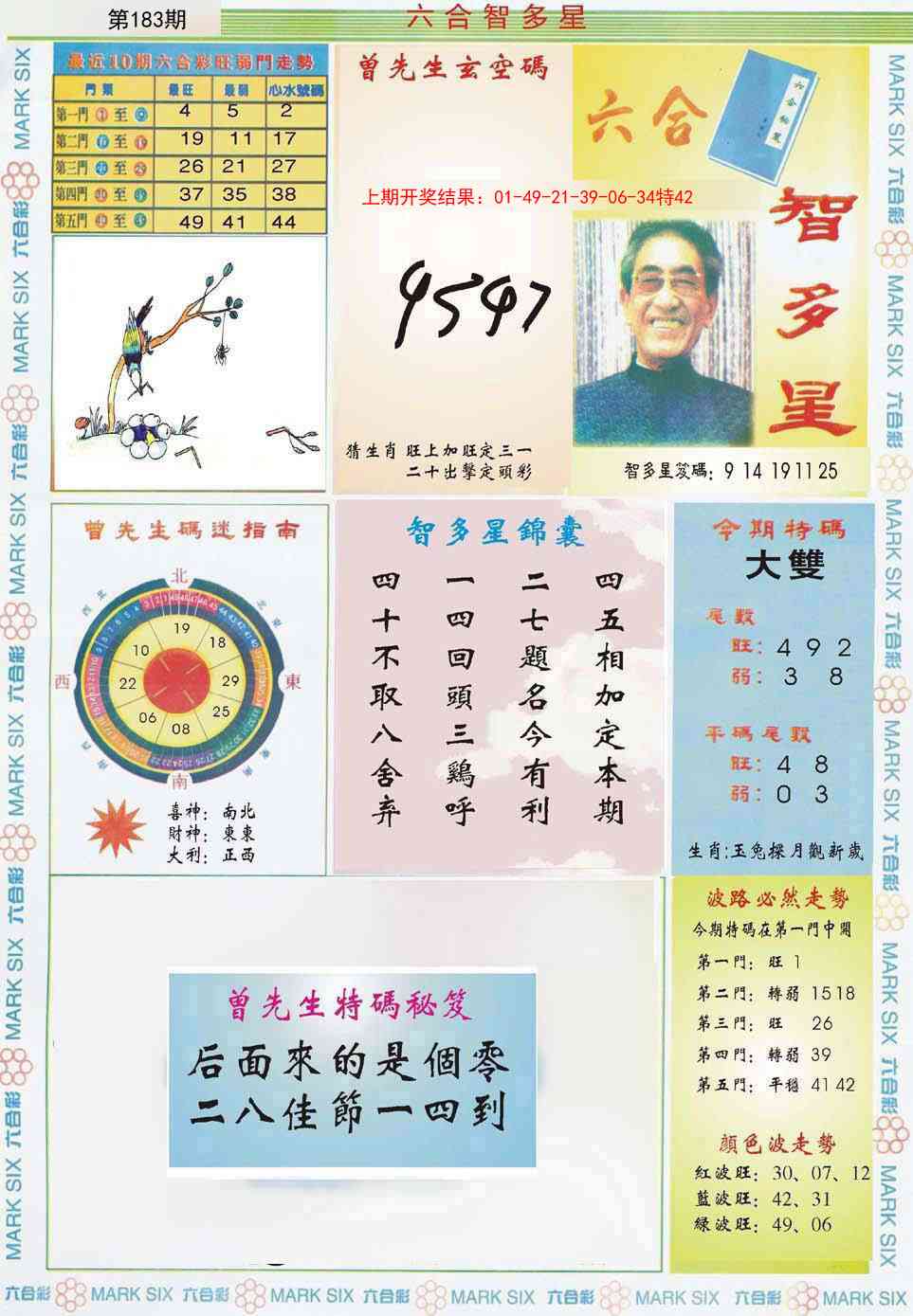 183期六合智多星[图]