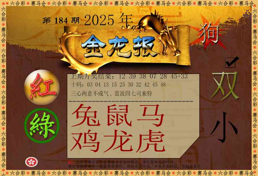 184期金龙报[图]