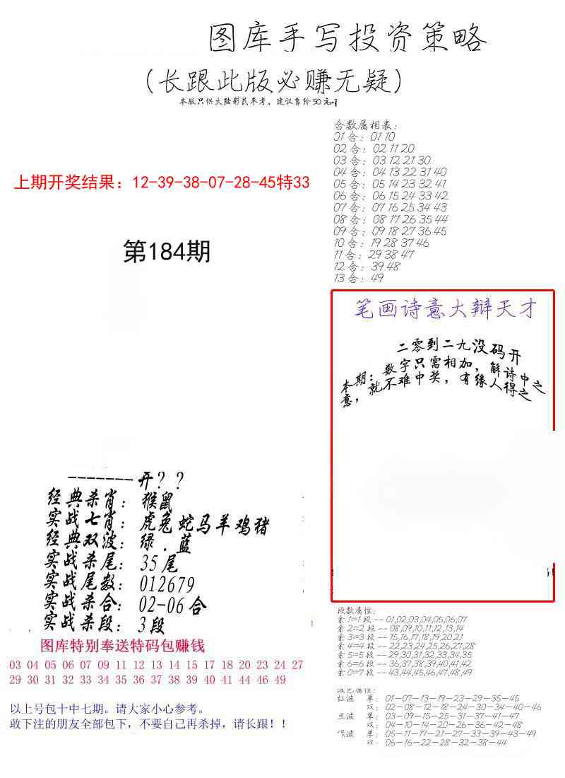 184期手写投资策略[图]