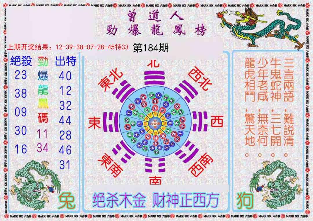 184期曾道人劲爆龙凤榜[图]