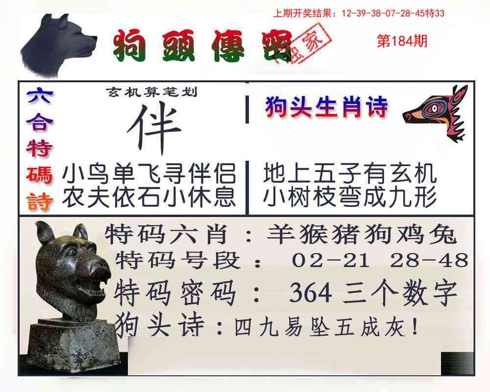 184期狗头传密[图]