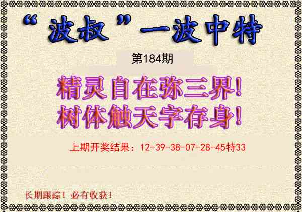 184期波叔一波中特[图]