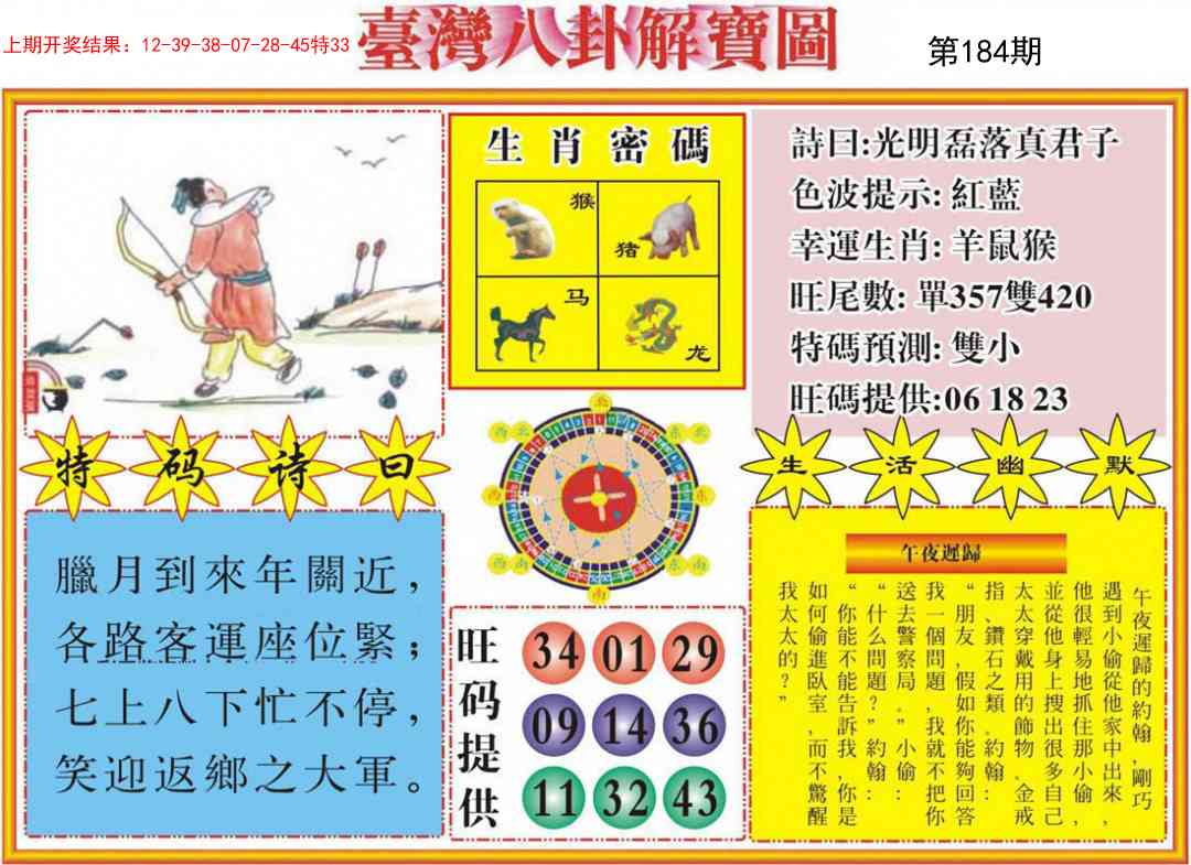 184期台湾八卦解宝图[图]