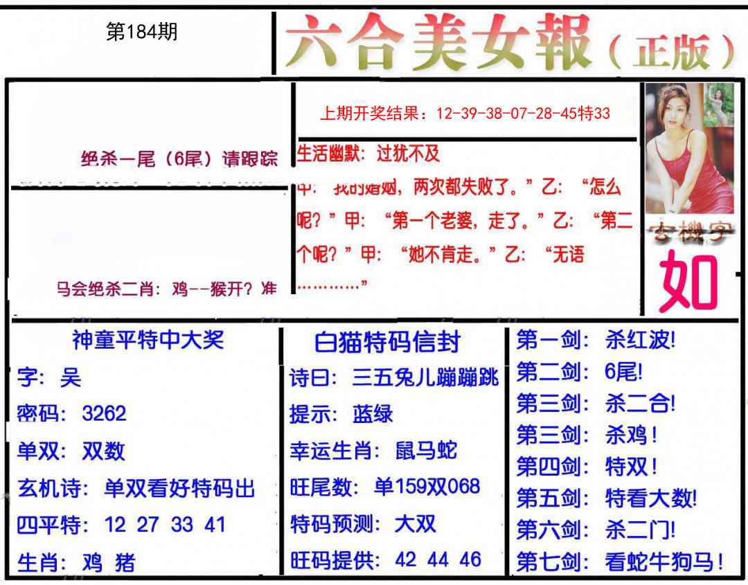 184期美女报[图]