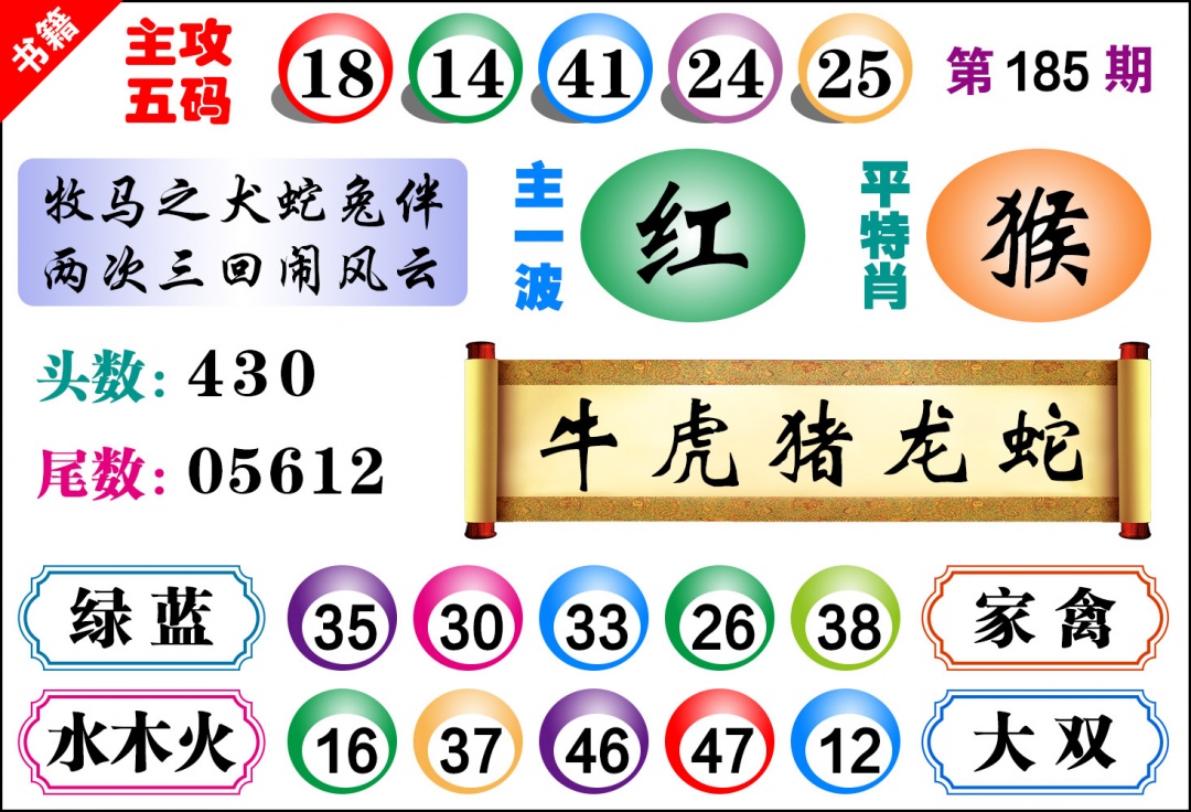 185期澳门主攻五码[图]
